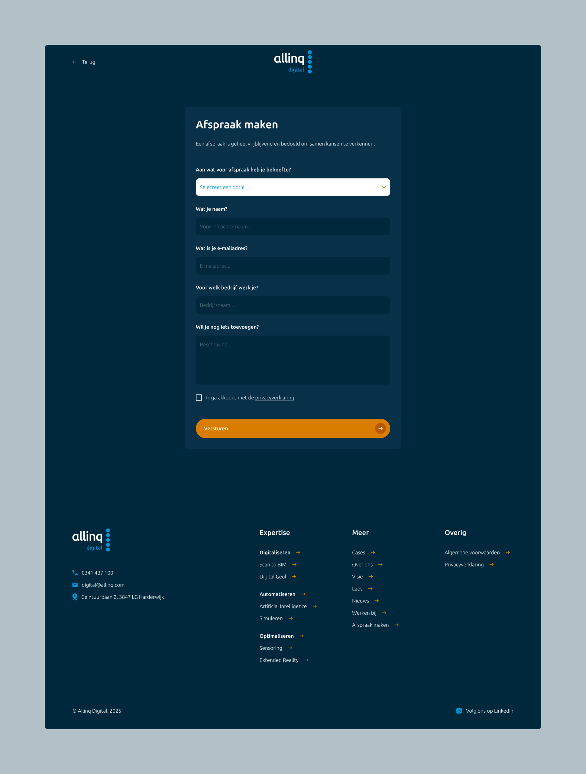 website ontwerp allinq digital