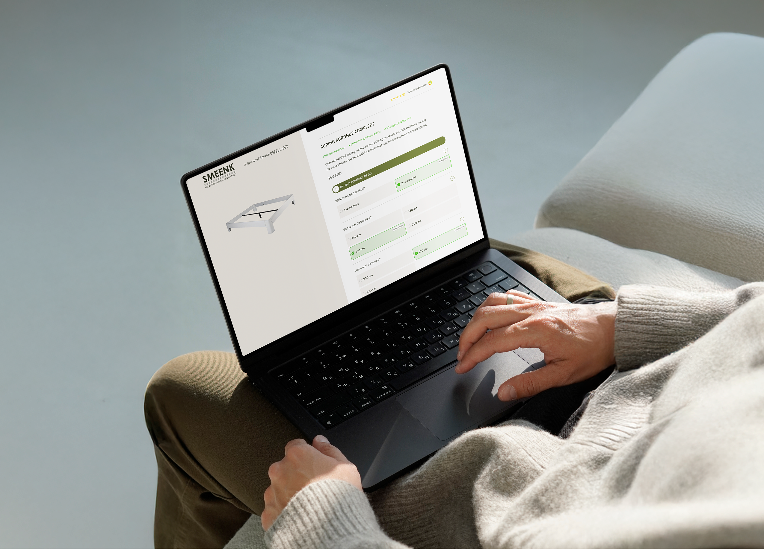 smeenk bedden deventer website ontwerp