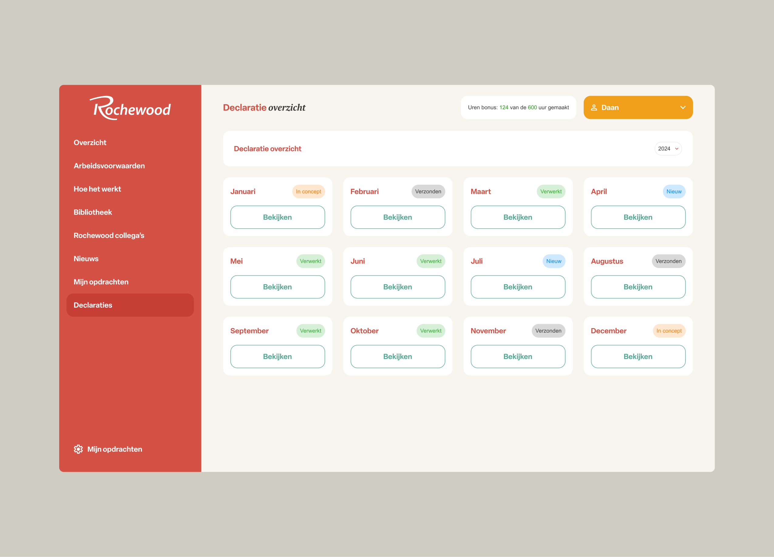 declaratietool rochewood ontwerp